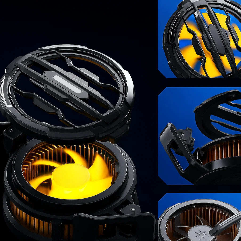 Cx07 Mobile Phone Magnetic – Cooling Fan