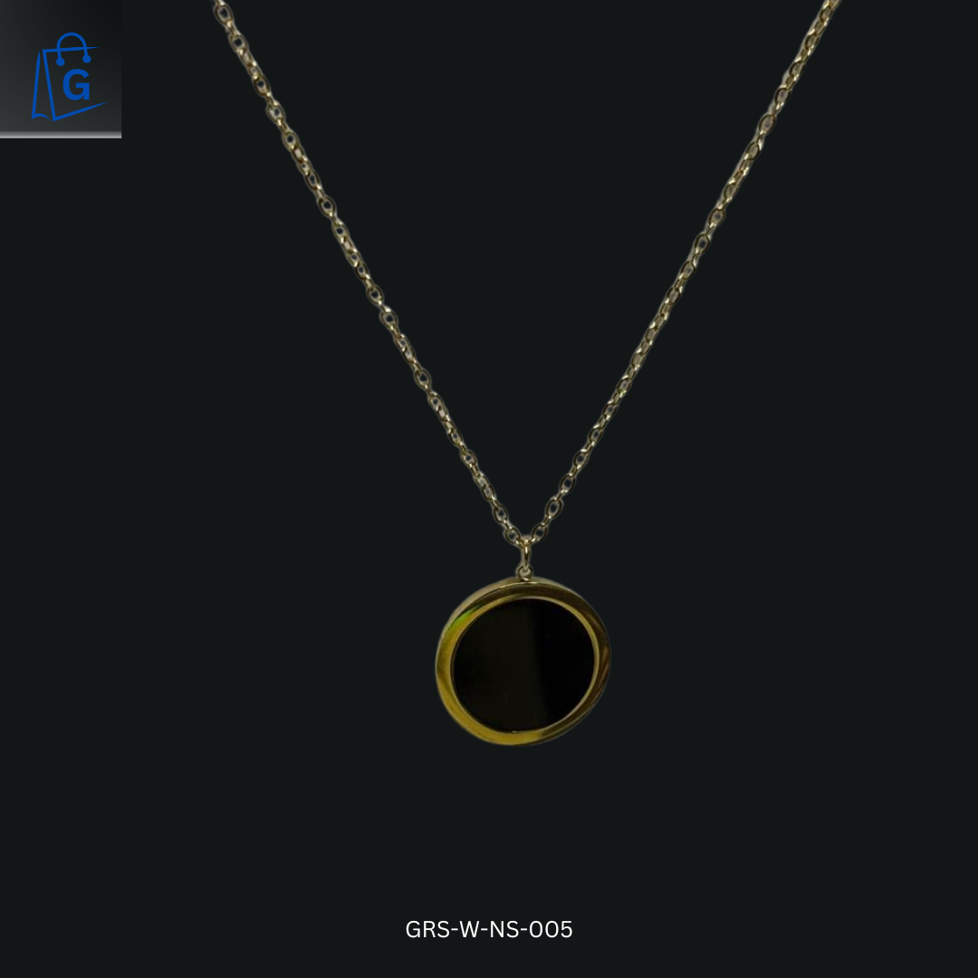 Black and Gold Neck-set (Premium Quality)