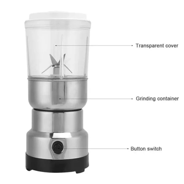 2 In 1 Multifunctional Stainless Electric Blender for Coffee and Juice