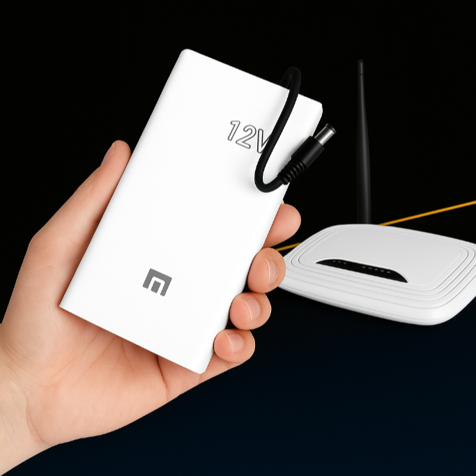 12V Wifi Router Power Bank with 8-10hrs Battery Time (Branded)