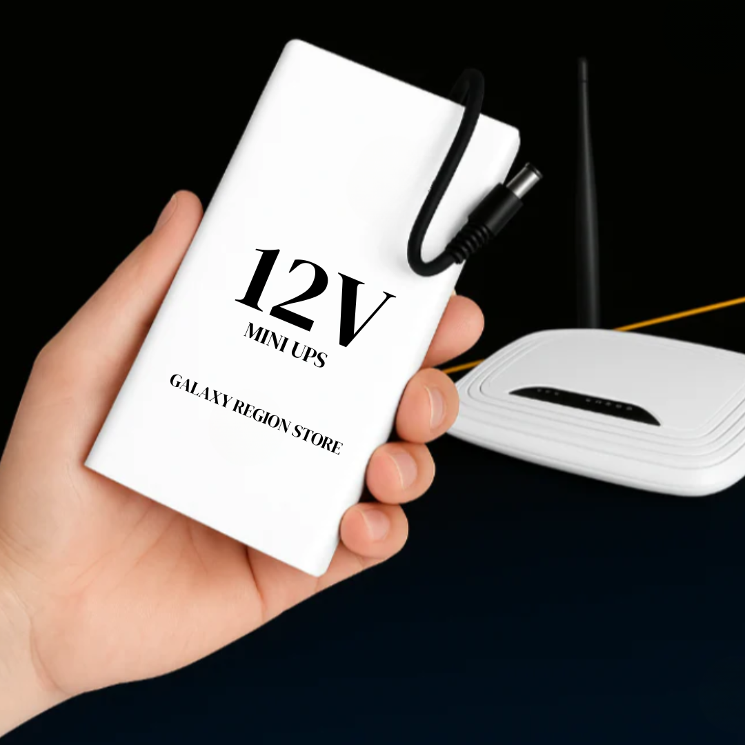 12V wifi router mini UPS 20000 mAH 5-6 hours battery backup