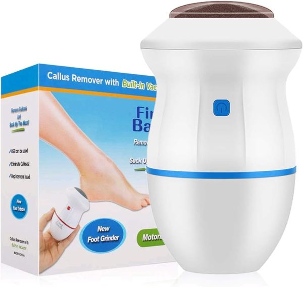 Electric Foot Callus Remover Foot Grinder Foot File Scrubber Shaver Sander Vacuum Adsorption Pedicure Tools (random Colour)