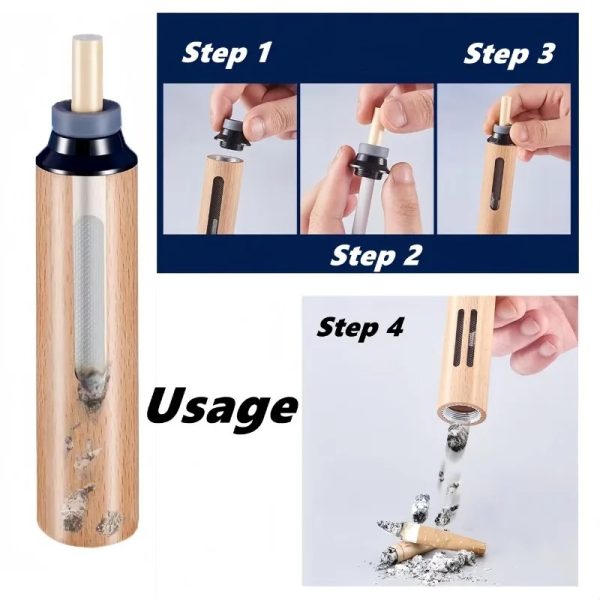 Portable Mini Cigarette Ashtray – Handheld