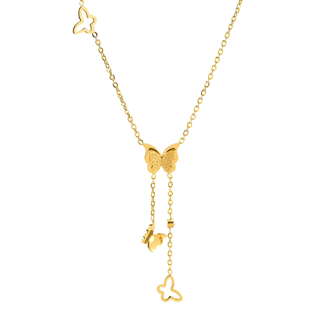 Eternal Grace Butterfly Necklace (Premium Quality)