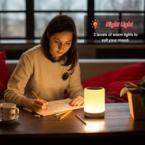Smart Touch Night Light Desk Lamp Color Changing