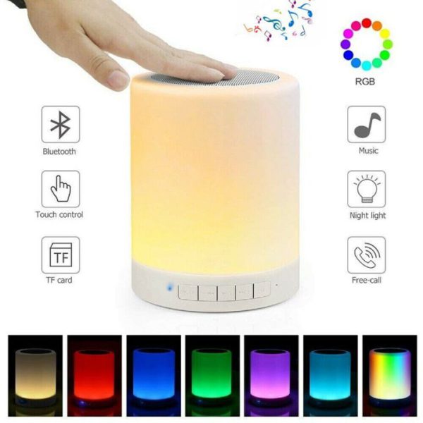 Smart Touch Night Light Desk Lamp Color Changing