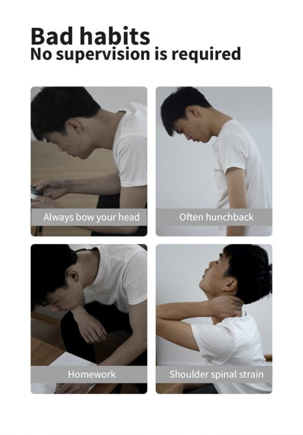 Posture Corrector With Counting Function, Prevent Humpback, Relieve Back Pain For Kids/women/men.